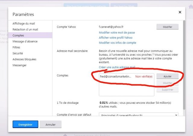 comment avoir une adresse email