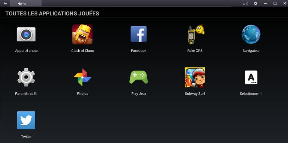 Les autres catégories pour Android