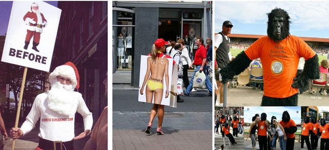Le Street Marketing avec des uniformes et déguisements – Walkcast sur les Hommes Sandwich & uniformes [3] 7
