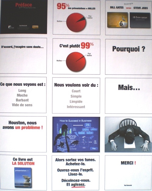 Critique du livre Présentation Zen pour apprendre à réussir ses présentations Powerpoint... 2 ppt soporifique