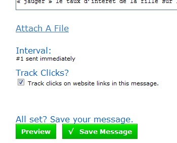 tracking email