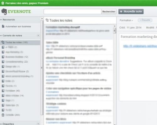 La méthode pour écrire un eBook, un livre blanc, un guide, un livre... 9 evernote