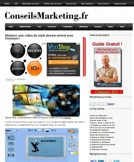 Comment trouver ses premiers clients quand on est freelance ou consultant ? – Partie 2 - Mettre en place des générateurs de prospects à la performance 24 pub adsense du conseilsmarketing