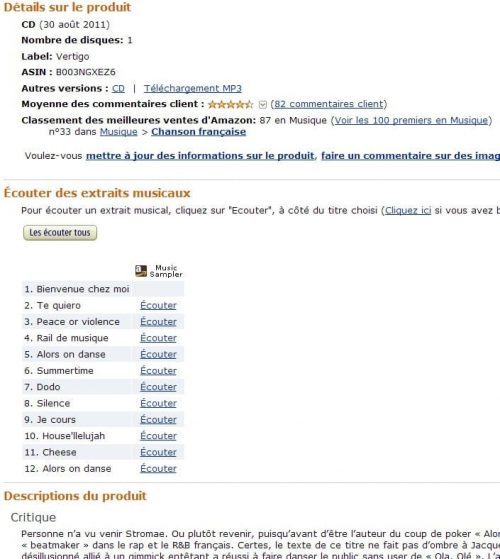 10 petits changements qui peuvent pourtant dynamiter la conversion de votre site eCommerce ! 13 fiche produit amazon