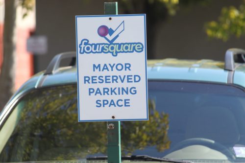 mayor-reserved-parking-space