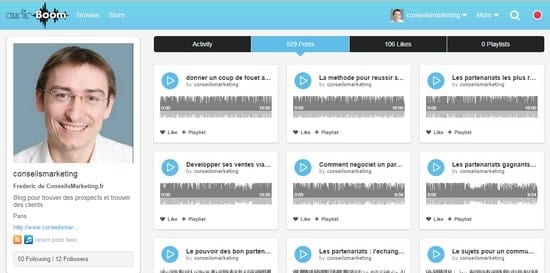 Comment booster son marketing en B2B ? Résume de la réunion du Think Tank Ensemble-BtoB.com 12 audioboom conseilsmarketing