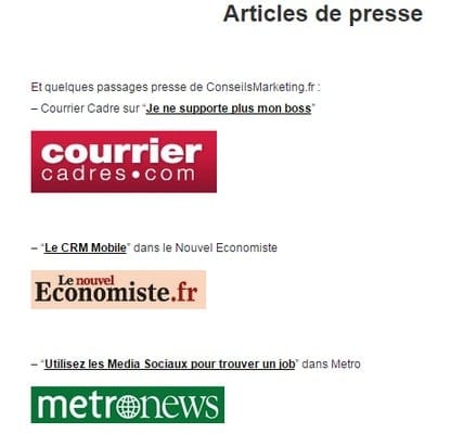 9 conseils simples pour améliorer votre présence digitale ! 11 article de presse