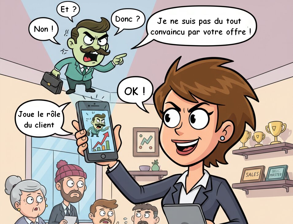 Les méthode des 5 secondes et des 4 U et le jumeau numérique pour convaincre ses clients 1
