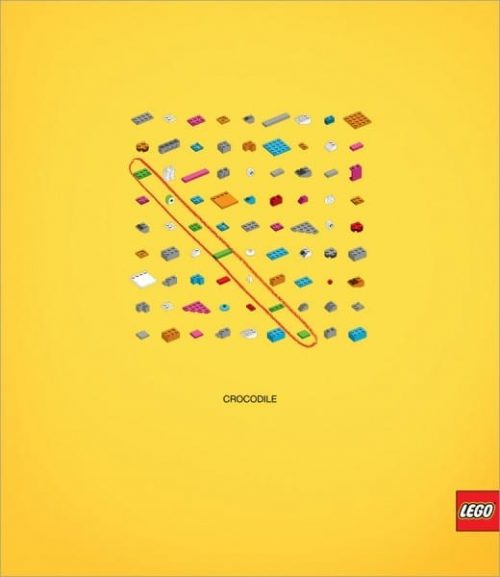 Critique du livre "Générations Pub" - Julien Intartaglia 13 lego-guerrilla-marketing-crossword-puzzle-crocodile-520x600