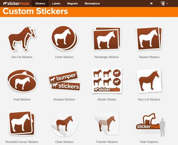 Outils marketing 234 stickers