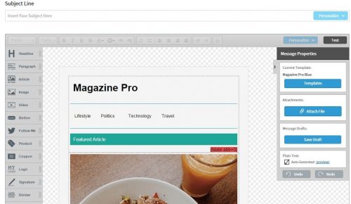 Découvrez la nouvelle ergonomie d'Aweber ! 3 aweber html
