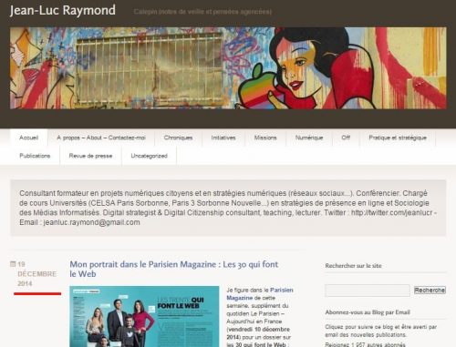 Les Blogs sont morts ? Je vous explique pourquoi ce sont des INCAPABLES qui disent cela ! 5 blog jean luc raymond