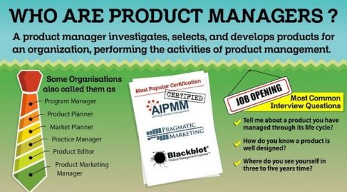 Le Product Manager, un Chef d'Orchestre pour vos produits et services ! - Partie 1 3 Who-Are-Product-Managers-Infographic