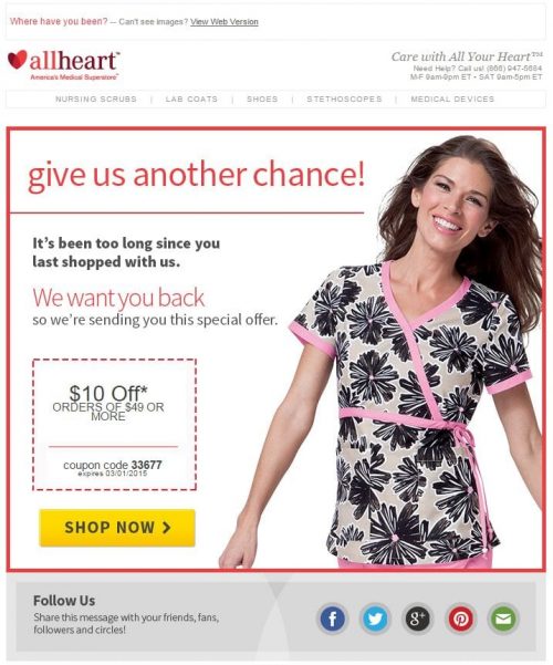 Comment relancer vos clients inactifs par email ? 7 techniques pour réveiller les emails-morts ! 37 52d826c9e070ef0e10d0f5e7573cc516