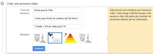 annonce adwords