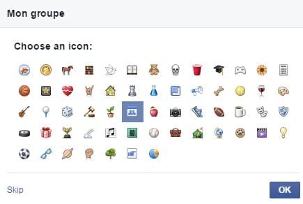 icone groupe facebook