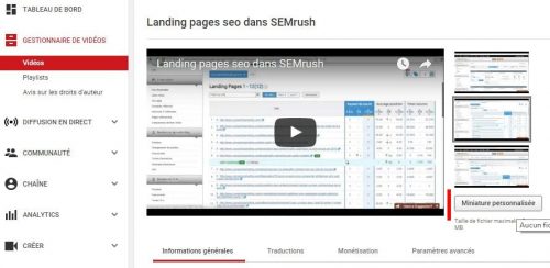 Les astuces pour augmenter le trafic de votre chaîne YouTube ! 19 miniatures personnalisées