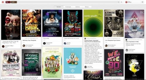 Comment réussir ses flyers ? 16 flyers pinterest