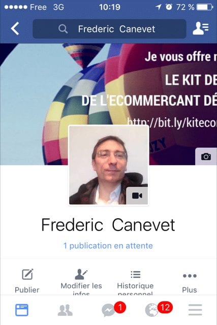 Voici comment mettre une vidéo ou une animation comme photo de profil Facebook ! 4 image2