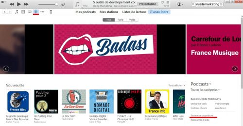Comment référencer son Podcast sur iTunes ? 9 soumettre un podcast itunes