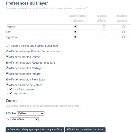 Les publicités de vos concurrent s'affichent sur vos vidéos Youtube ? 6 preferences du player