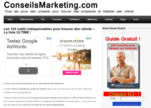 Comment attirer les 1000 premiers visiteurs pour son site internet - Le replay de la conférence ! 9 bonus dans la sidebar