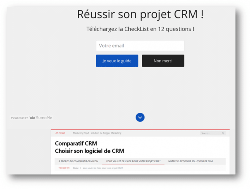 Comment attirer les 1000 premiers visiteurs pour son site internet - Le replay de la conférence ! 11 pop-up