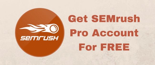 SemRush promo code 18