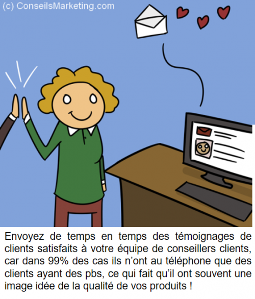 La BD de l’Expérience Client : 86 conseils pour optimiser votre Service Client 20 La BD de l’Expérience Client : 86 conseils pour optimiser votre Service Client 19
