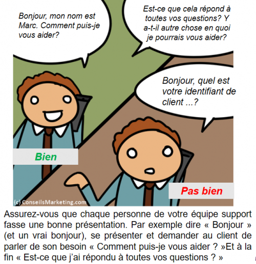 La BD de l’Expérience Client : 86 conseils pour optimiser votre Service Client 25 La BD de l’Expérience Client : 86 conseils pour optimiser votre Service Client 24