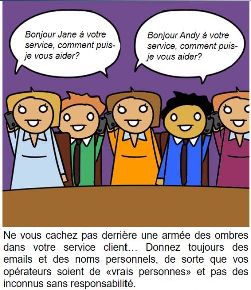 La BD de l’Expérience Client : 86 conseils pour optimiser votre Service Client 10 La BD de l’Expérience Client : 86 conseils pour optimiser votre Service Client 9