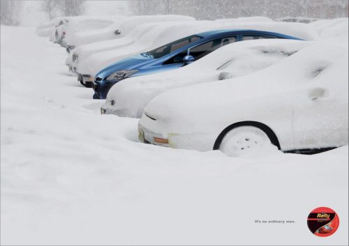 Bon courage aux Parisiens : les 80 publicités les plus créatives sur la Neige #neigeparis 61