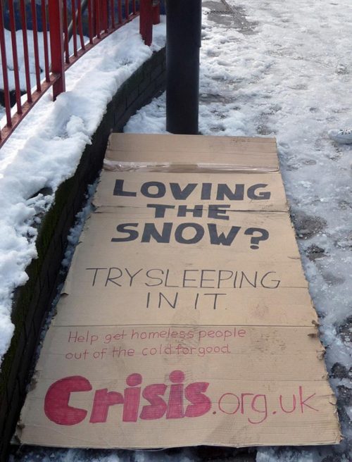 Bon courage aux Parisiens : les 80 publicités les plus créatives sur la Neige #neigeparis 30