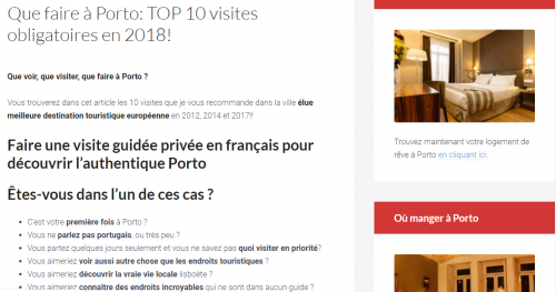 Cas Pratique : Voici comment Thibaut de bonjourlisbonne.fr gagne 3 000€/mois avec un blog sur le tourisme 21