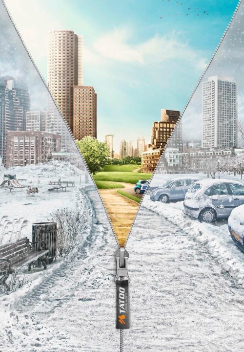 Bon courage aux Parisiens : les 80 publicités les plus créatives sur la Neige #neigeparis 72