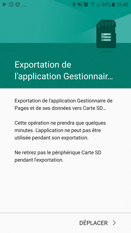 Comment gagner de l'espace sur son Smartphone ? Il suffit de déplacer vos applications sur la carte SD ! 15 Comment gagner de l'espace sur son Smartphone ? Il suffit de déplacer vos applications sur la carte SD ! 15