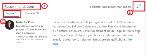 Comment modifier ou supprimer une recommandation Linkedin ? 7 Comment modifier ou supprimer une recommandation Linkedin ? 6