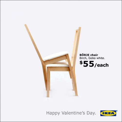 Les plus belles publicités sur la Saint Valentin... de quoi devenir Romantique - creative valentine's day ads 9