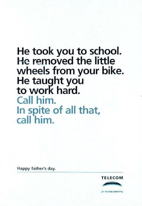 Les 25 publicités les plus créatives sur la Fête des Pères - Father's Day creative ads 5