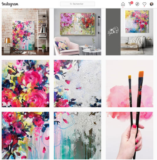 11 conseils pour se faire connaître en tant qu'artiste peintre via Instagram - Instagram artiste peintre! 13
