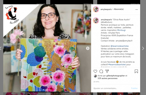 11 conseils pour se faire connaître en tant qu'artiste peintre via Instagram - Instagram artiste peintre! 14