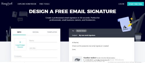 Les 23 meilleurs logiciels pour créer une signature d'email + Modèle signature mail 32