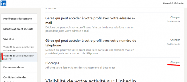 Comment bloquer un contact Linkedin ? Voici comment bloquer une personne, un ex-collègue, son patron, un concurrent... sur Linkedin 5 Comment bloquer un contact Linkedin ? Voici comment bloquer une personne, un ex-collègue, son patron, un concurrent... sur Linkedin 5