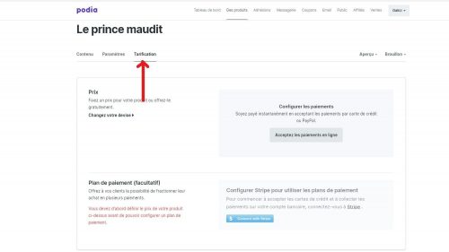 Comment créer une formation en ligne et la vendre ? Voici comment vendre une formation vidéo avec Podia 26 prix formation podia