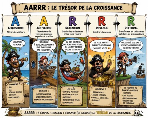 Le growth hacking à l’ère de l’IA : GAME OVER ? 3 framework AARRR