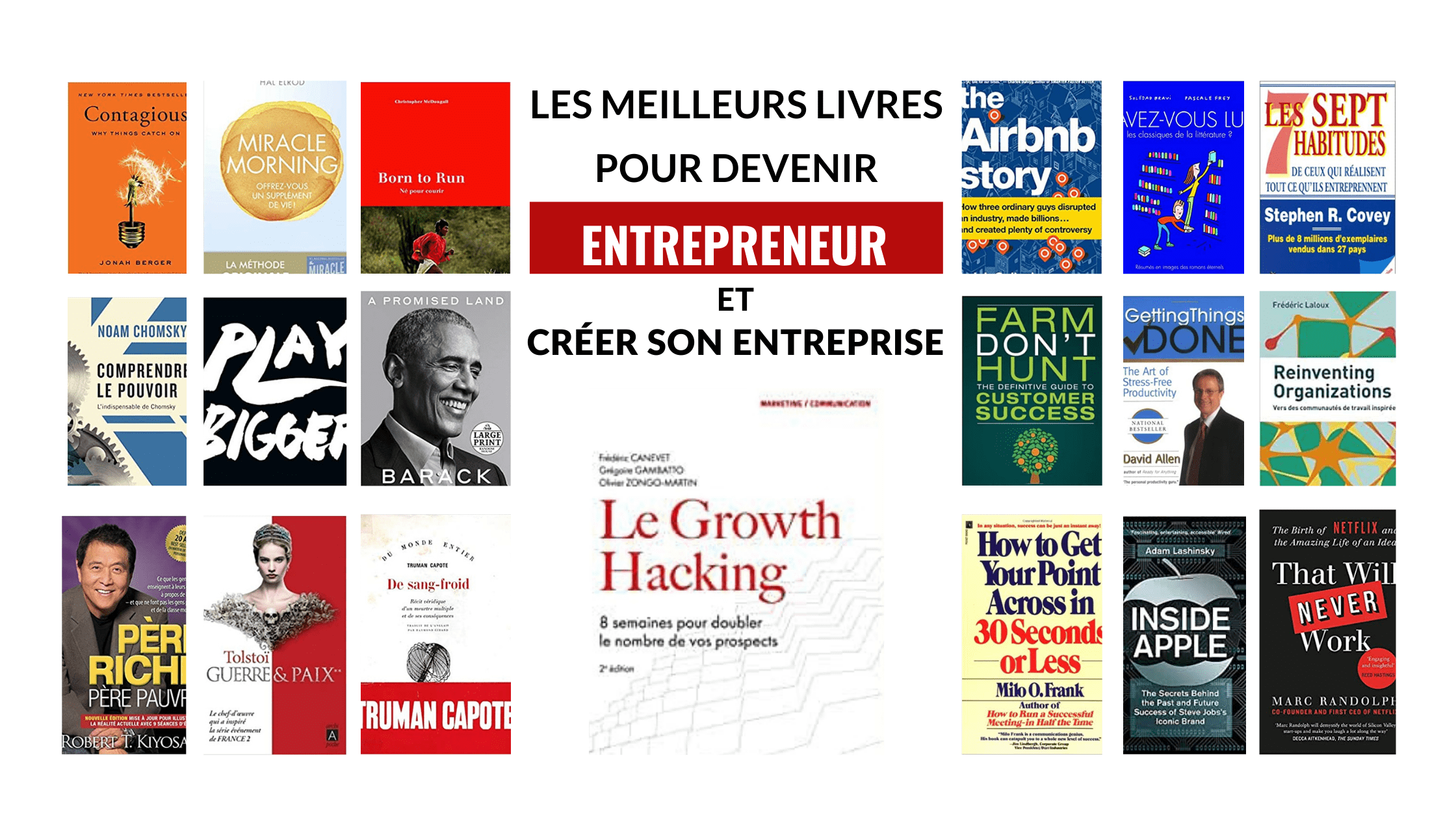 Les meilleurs livres sur la création d'entreprise et devenir entrepreneur ! 22
