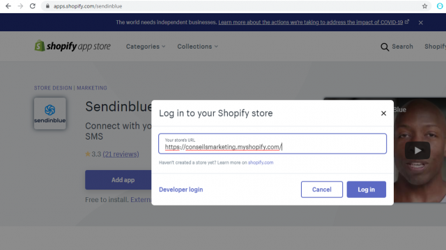 Envoyez des SMS et des emailings depuis Shopify grâce à Sendinblue ! 7
