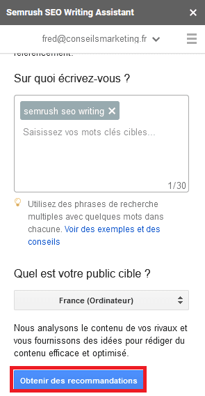 10 conseils pour écrire pour le web + un tuto sur l'optimisation des textes avec le SEO Writing Assistant de Semrush 26 10 conseils pour écrire pour le web + un tuto sur l'optimisation des textes avec le SEO Writing Assistant de Semrush 22