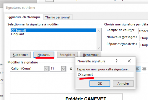 Comment créer une signature personnalisée événementielle dans Outlook ? 8