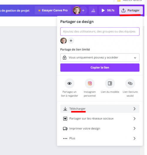 Comment réaliser simplement des vidéos et faire du montage vidéo pour animer ses réseaux sociaux ? Le tuto avec Canva ! 41 Comment réaliser simplement des vidéos et faire du montage vidéo pour animer ses réseaux sociaux ? Le tuto avec Canva ! 35
